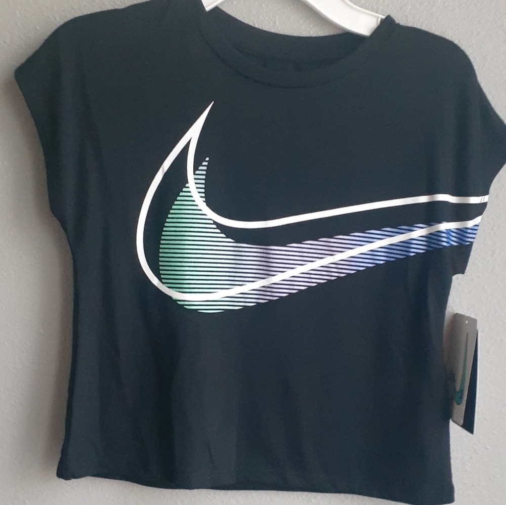 Girls  nike black